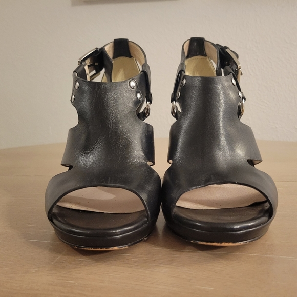 Michael Kors Briyette Wedge Sz 6.5 - Picture 4 of 12